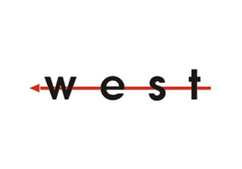 west